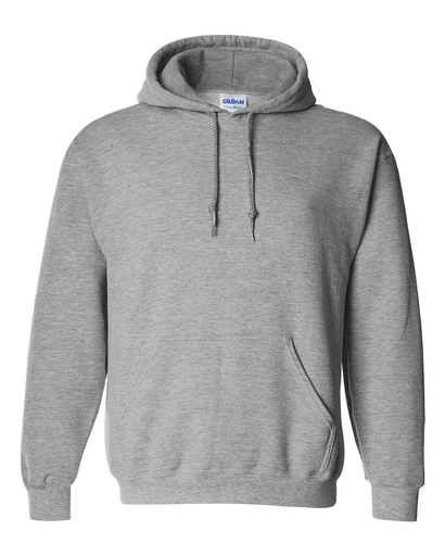 12500 Gildan® DryBlend® Pullover Hooded Sweatshirt (XL, Sport Grey)